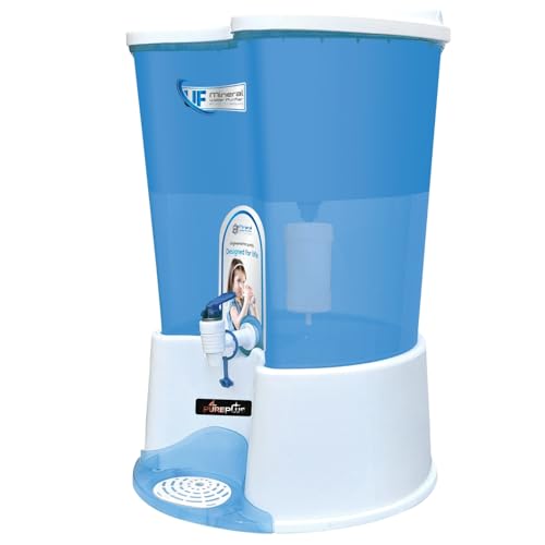 Image of Pureplus 20 L Gravity Water Purifier UF Technology Based Non-Electric & Chemical Free Counter Top Water Filter System