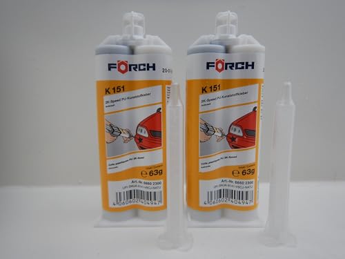 Förch Réparation 2K Speed K151 Colle plastique bicomposant 60g (2)
