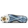 Nike Phantom GX 2 Elite FG Low-Top Soccer Cleats (FJ2559-100, WHITE/BLACK-MTLC GOLD COIN) Size 5.5