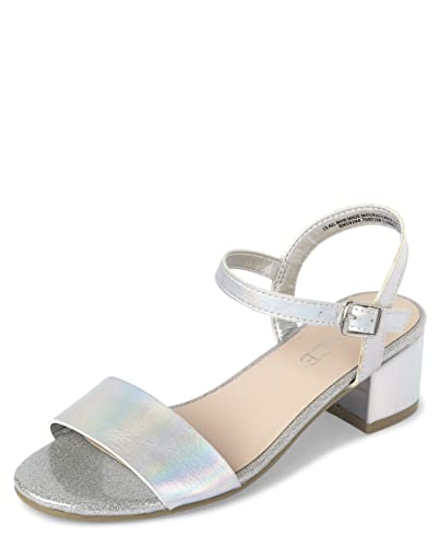 The Children's Place Girl's Open Toe Low Heel Sandals Slipper