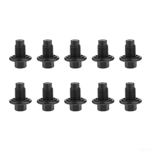Tornillo de sumidero de aceite para evitar goteos de motor en Ford CMax Fiesta tapón de cárter 10x 2