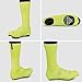GripGrab Flandrien Waterproof Knitted Road Cycling Shoe Covers High Cut Windproof Insulating Zipperless Aero Overshoes