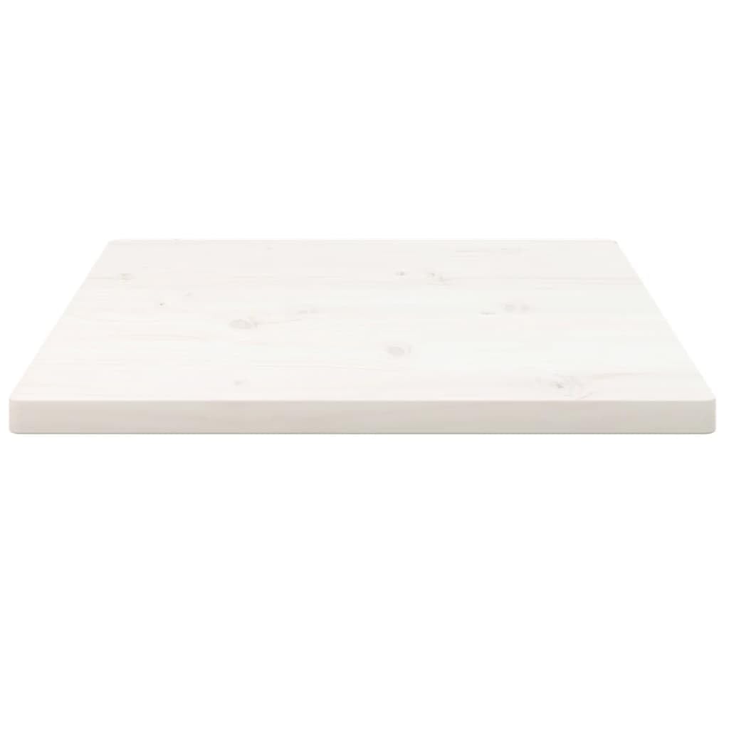 Kwadratowy blat stołu z litego drewna sosnowego 40 x 40 x 2,5 cm – wszechstronne meble kuchenne, biurko do gier, blat łazienkowy lub stół komputerowy i stylowy design do użytku domowego i biurowego