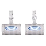 Ubbi Retractable On the Go Bag Dispenser for Travel, Diaper Bag Accessory, Must Have for Newborn, Helpful Baby Item, Gray