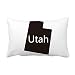DIYthinker Utah Stati Uniti d'America Mappa tiro lombare del cuscino Inserire Cuscino casa Divano Decor regalo