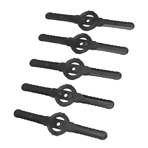 ZASCHMOY Cuchillas de Repuesto para desbrozadora eléctrica y inalámbrica – 30 Unidades, Cuchillas plásticas largas para malezas, Compatible con cortacesped Marcas - imagen 5