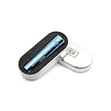 Clipper Feuerzeug mit Gravur – Personalisierbares Metallfeuerzeug in Geschenkbox – nachfüllbar – für Männer & Frauen – Individuelles Geschenk zu Geburtstag, Weihnachten, Hochzeit – Farbe Blau