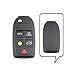 Pour Volvo Key 5 boutons coque de clé de voiture intelligente pour Volvo XC70 XC90 V50 V70 S60 S80 C30 étui porte-clés à distance