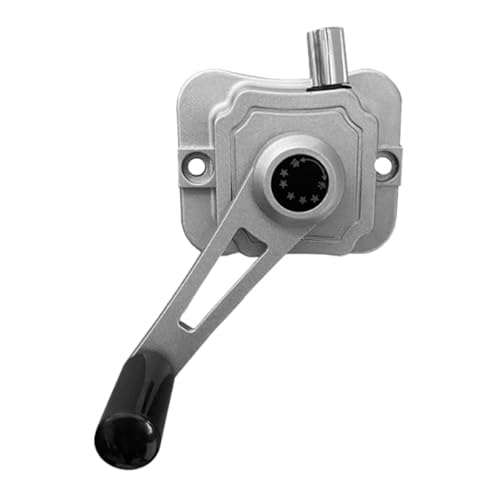 Milageto Accesorio para Percha de Ropa con Manivela, Agitador Manual para Tendedero, Cuerda de Acero Integrada de 1,8 m, Repuestos Multifuncionales para Hogar