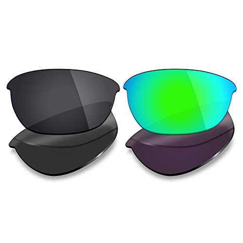 Image of Mryok 2 Pair Polarized Replacement Lenses for Oakley Half Jacket 2.0 Sunglass - Options