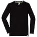 MERIWOOL Mens Base Layer - 100% Merino Wool Midweight Long Sleeve Thermal Shirt Black