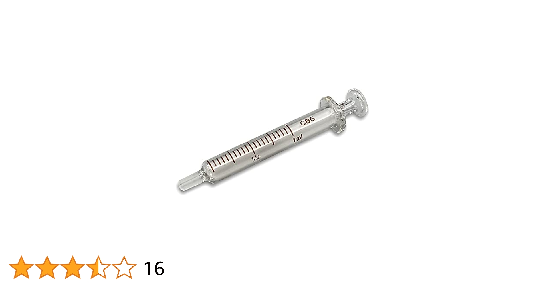 Amazon.co.jp: ガラス製注射筒 1mL : 産業・研究開発用品