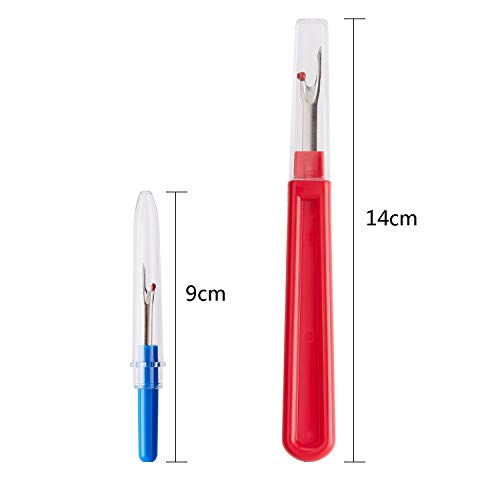 50 Pack Sewing Quilting Fabric Clips + 4PCS Seam Ripper Thread Remover Tool Kit with Scissor Nipper - Thumbnail 5