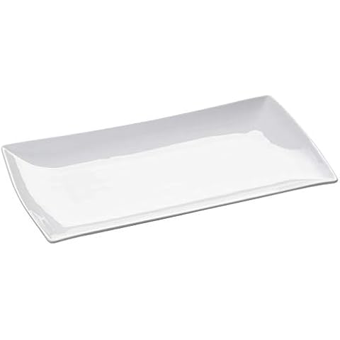 Maxwell & Williams JX250033 Platte eckig 30 x 17 cm - Porzellan Weiß Cover
