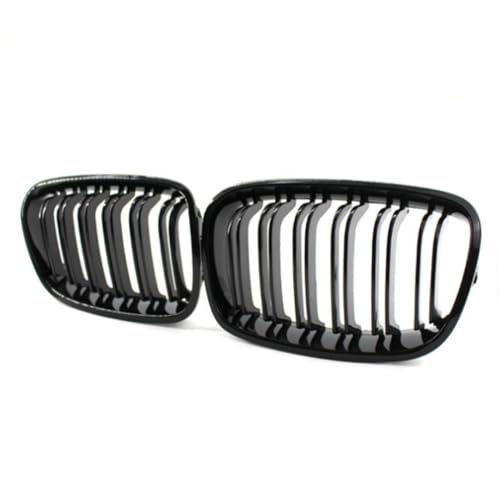 Calandre avant pour Série 1 F21 2010-2014 accessoires grilles noir brillant