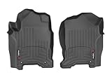 Weathertech Custom Fit FloorLiners for Nissan NV Cargo, NV Passenger, NV Passenger - 1st Row (4411171V), Black