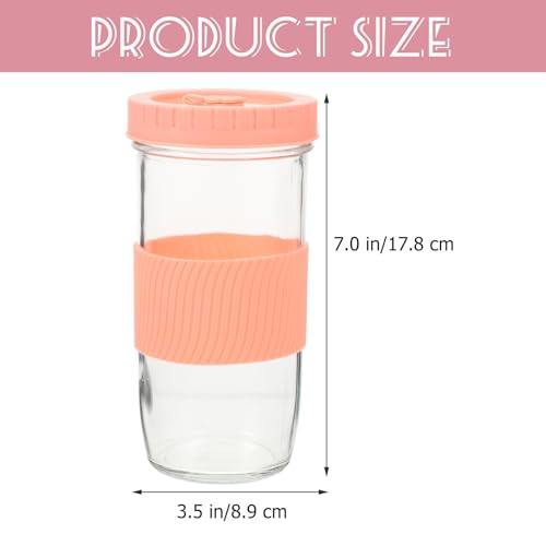 Vaso de vidrio de 24oz para evitar manchas y lavado difícil 3