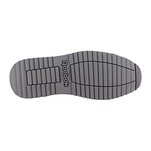 Image of Reebok Women's Rb982 Harman Composite Toe Classic Work Sneaker Grey and Teal Safety