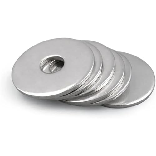 Lkq-������ M6 M8 Large Flat Washer 304 Stainless Steel Big Metal Gasket Meson Plain Washers, �������肵�Ă��đϋv��������(M8 15 1.5mm-50pcs)