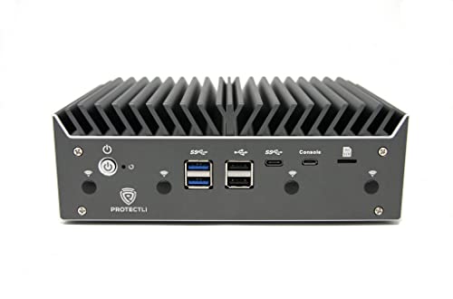 Image of Protectli Vault Pro VP4630-6 Port, Firewall Micro Appliance /Mini PC - Intel i3, 2.5G Ports, DDR4 RAM, M.2 NVMe or SATA SSD Storage, AES-NI, 64GB RAM, 960GB SSD