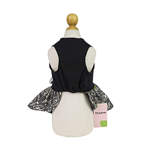 Fitwarm 100% Cotton Holiday Theme Make A Wish Dog Birthday Dresses Dog Clothes Holiday Festival Dog Dresses Puppy Party Costumes Doggie Shirts Cat Outfits Black Medium #TOP7