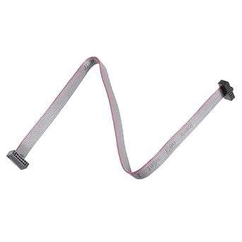 DMiotech 1x IDC Flachbandkabel – 6-polig, 500 Cm, 1,27 Mm Pitch, Regenbogen, Für Breadboard & DIY