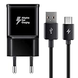 cargador samsung galaxy s6 el corte ingles Amplia compatibilidad: fuente de alimentación USB 3A con cable de carga USB para la mayoría de los dispositivos, como: Compatible con Samsung Galaxy/Note, Nexus, HTC, Motorola, LG, Xiaomi, Redmi, Huawei, etc. Para dispositivos sin control de calidad, la interfaz de carga de control de calidad puede ajustar la corriente de carga de acuerdo con los requisitos del teléfono móvil, de modo que la corriente de carga puede ser de hasta 3A, para que pueda obtener una mejor experiencia de carga.