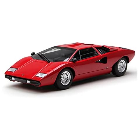YINGANDZHEN Simulation car model For Lamborghini Countach LP400 1/18 Simulation Alloy Die-casting Model Toy Gift Collection Cover