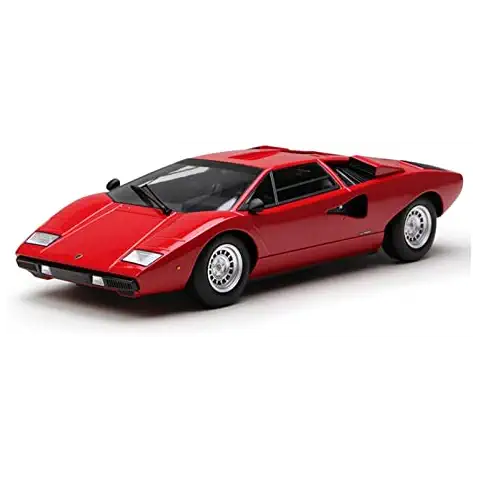 YINGANDZHEN Simulation car model For Lamborghini Countach LP400 1/18 Simulation Alloy Die-casting Model Toy Gift Collection Cover