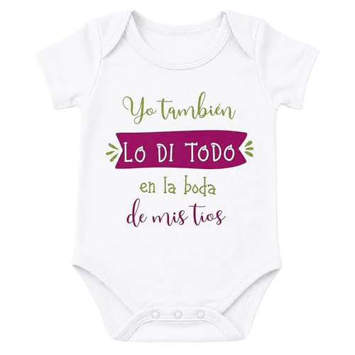Miss Chapas | Body Bebé Boda “Yo También Lo Di