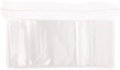 Plymor 2.5 x 3.5 inch, 2 Mil Zipper Reclosable Bags (Case of 1,000) image 5