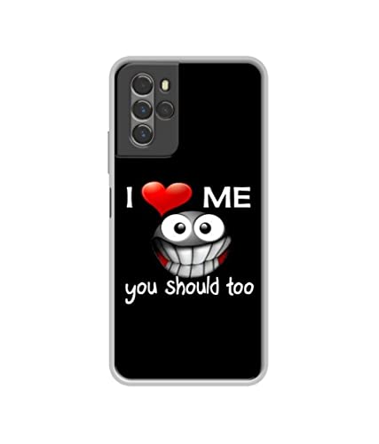 Image of I Love Me Quotes Design Printed Silicon Soft TPU Back Case Cover for Micromax in Note 2 4G