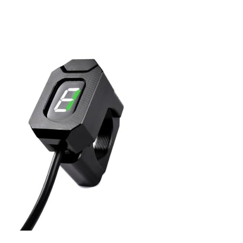 シフトレバー表示 YZF-R125用 YZF R125用 YZF-R 125 2008-2015用 オートバイアクセサリー 1-6レベルデジタルメーターギアインジケーター(Green1)