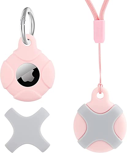 Ya en manzanajugosa.com: Soporte colgante para AirTag, funda protectora de silicona para AirTag con niños, lavable, resistente a los arañazos, llavero para Apple Air Tags Tracker, accesorios para niños, llaves, equipaje,