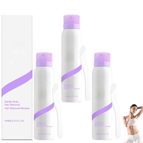 Mousse dépilatoire pour éviter les boutons de rasage et peaux sensibles