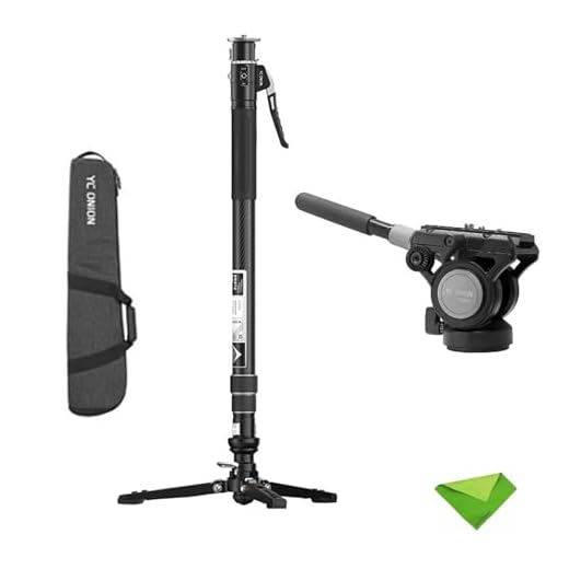 YC Onion Pineta Pro Carbon Fiber Monopod