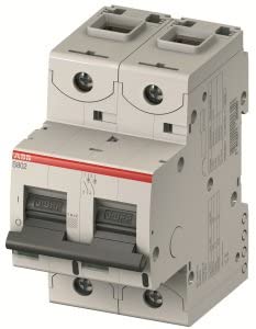 Abb-entrelec s800c - S802c-c25 2-polig kurva c 25a automatisk omkopplare