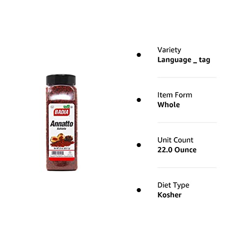 Annatto Whole – 22 Oz #TOP2