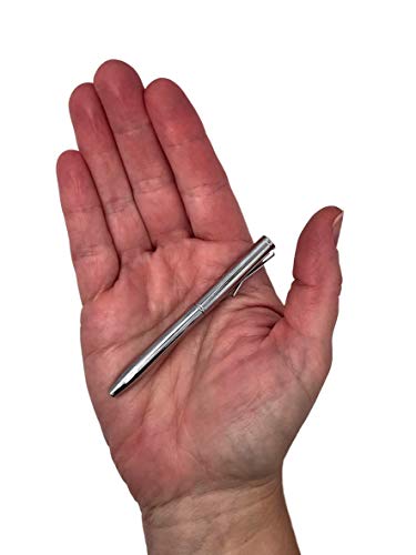 Narwhalco Set Of 2 Small Pens (3.35") For Pocket, Wallet, Planner, Purse Or Passport #TOP7