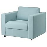 Ikea Sillón VIMLE Saxemara azul claro