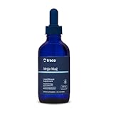 Trace Minerals Mega-Mag - Liquid Magnesium Supplement for Vitality & Energy Support - Muscle, Bone & Nerve Health - Natural Daily Drops - Non-GMO, Vegan & Gluten-Free - 4 fl oz (30 Servings)