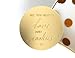 100 x All You Need is Love and Cookies Gold Foil Embossed Stickers: Ideal Wedding & Cookie Favor Decoration Stickers, Round Self-Adhesive Labels 1.6 inch