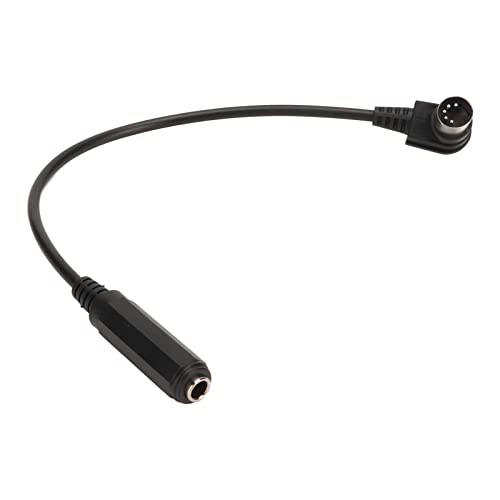 Câble MIDI 6,35 mm DIN 5 mâle 90° CCYLEZ anti-torsion pour préserver les connexions de piano