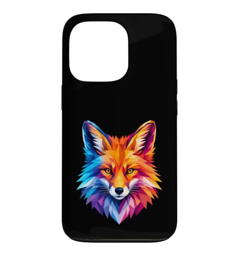 �J���t���Ȋ􉽊w�I�ȃL�c�l�̓������D�� �X�}�z�P�[�X iPhone 13 Pro �p