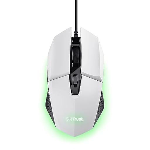 Trust Gaming GXT 109W Felox Ratón Gaming con 6 Botones Programables, Iluminación LED Multicolor, Software Incluido, 200-6400 dpi, Cable USB 150 cm, Mouse Gamer para PC/Portátil - Blanco | Ya disponible en tu tienda friki favorita! En mundofriki.es! Trust Gaming GXT 109W Felox Ratón Gaming con 6 Botones Programables, Iluminación LED Multicolor, Software Incluido, 200-6400 dpi, Cable USB 150 cm, Mouse Gamer para PC/Portátil - Blanco | Ya disponible en tu tienda friki favorita! En mundofriki.es!