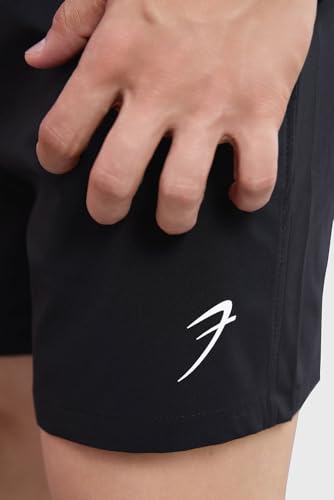 Image of FUAARK Men's Thread Slim Fit Above Knee Shorts