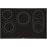 Bosch PKM875DP1D - Serie | 8 Placa vitrocerámica, Anchura 80 cm, 5 zonas, Marco Top