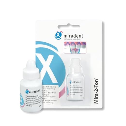 miradent Mira-2-Ton® Lösung 10 ml | zum Einfärben als Plaquetest vor dem Zähneputzen | bewährt | zuverlässig | motivierend | Einfache Anwendung | Erythrosin- und glutenfrei