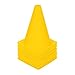 REEHUT 7.5 Inch Plastic Sport Training Traffic Cone (Set of 12, Yellow)