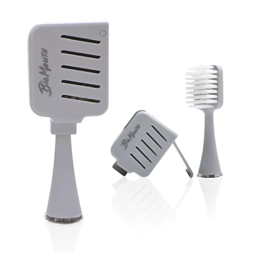 Big Mouth Sonic Electric Toothbrush Replacement Heads – Soft Bristles, Wide Brush Head, Compatible with Most Sonic Toothbrushes – Includes 2 Replacement Toothbrush Heads + 2 Hygienic Covers